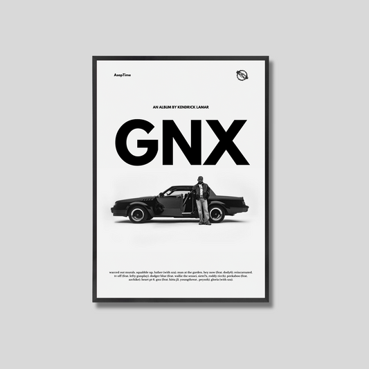 Kendrick Lamar "GNX" Poster