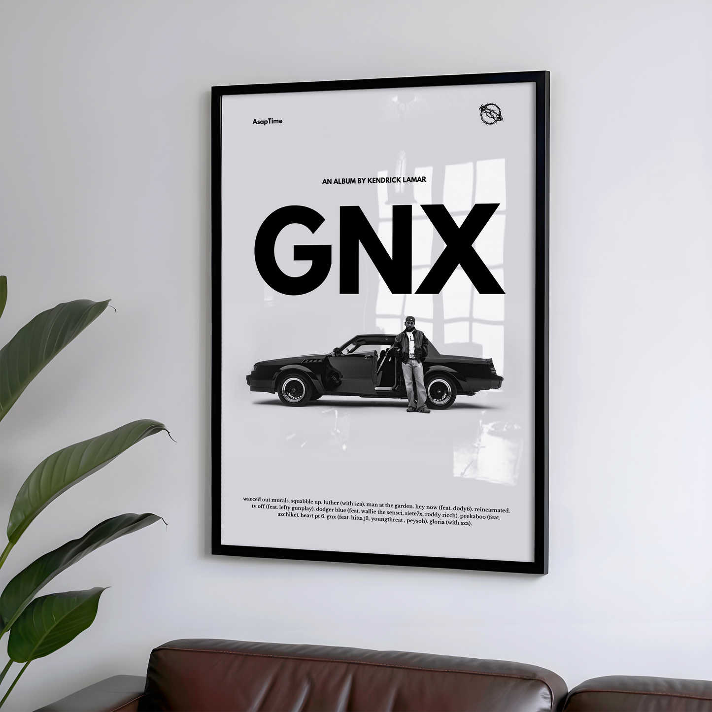 Kendrick Lamar "GNX" Poster